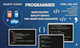 develop and fix PHP mysql HTML CSS javascript web projects