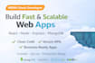 build a custom mern stack web application or full stack admin dashboard