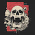 do drawing for tshirt detaild, horror, creepy illustration