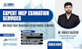 provide hvac, electrical, and plumbing quantity takeoff and estimation