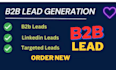 b2b lead generation linkedin sales navigator,leads gen