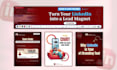 revamp your linkedin profile with banner, cheatsheet and carousel post design