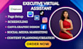 personal admin executive virtual assistant gohighlevel expert canva social media