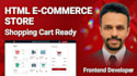 responsive HTML ecommerce shopping cart