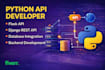 develop python rest API using flask or django for automation and web apps