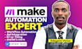 setup make com made com automation make com expert make com fix make com