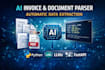 build an ai app to extract structured data from invoices, pdfs, and do