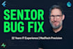 fix lovable, cursor bug no fix, no pay