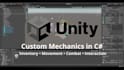 develop gameplay mechanics and systems in unity