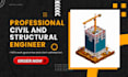 do civil engineering projects, structural engineering design and analysis
