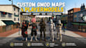 create a custom gmod maps, playermodel mod, and weapons all in garrys mod