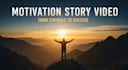 do ai motivational video