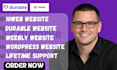 design neat durable website 10web weebly website webstart website sitejet 10web