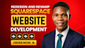 update squarespace website, revamp squarespace website, edit squarespace seo