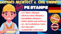 create permit ca, tx stamp