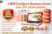 configure business email dns spf dkim dmarc