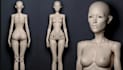 sculpt 3d bjd articulated model, 3d bjd toy design, flexi model for 3d printing