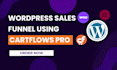 wordpress sales funnel using cartflows pro
