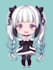 make anime chibi character with background