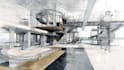 do architecture sketches in high quality