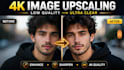 upscale images to 4k and enhance image quality