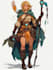 design 2d animation sprite sheet for your 2d game character
