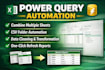 clean and automate excel data using power query