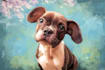 draw pet portrait into cartoon disney