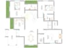 draw architectural 2d floor plan