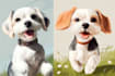 create your lovely pet into disney cartoon portrait
