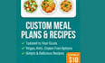 create custom recipes, menus, and dietary meal plans