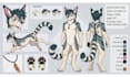 draw furry ref sheet fursona reference sheet nsfw furry oc and anthro character