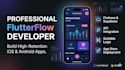 build a professional flutterflow app with firebase and API integration