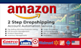 do amazon 2 step dropshipping fbm product research and store management