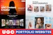 build ugc portfolio website for content creators