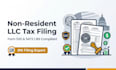 prepare tax return 1120, 5472 and 1040nr for non US resident llc