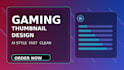 ai youtube thumbnail design