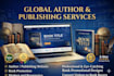 develop book author website or book promotion landing page