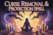 remove curse hex black magic, negative energy with protection spell