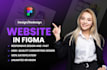 do figma website, figma design, figma ui ux files, website mockup