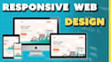 build responsive frontend website using react js html css and javascript