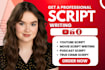 research true crime script youtube video script podcast movie script writing