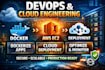 deploy, dockerize, and manage cloud applications as a devops engineer
