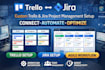 integrate trello with jira and build agile project management workflow