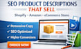 write SEO product descriptions that increase conversions and sales