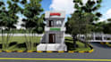 create 3d industrial site safety training, 3d construction walkthrough animation