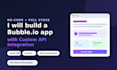 build a bubble app with custom backend and API integration