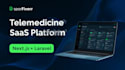 build telemedicine saas web app for clinics using next js