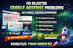 get google adsense website fix approved adsense seo friendly article blog post