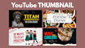 design eye catching youtube thumbnails and channel branding